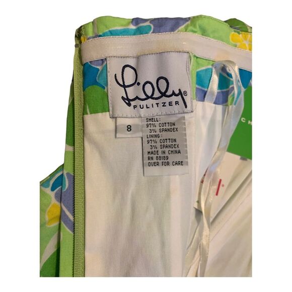 NEW Lilly Pulitzer “Adina” strapless short bird pattern dress VINTAGE size 8 - Picture 5 of 8